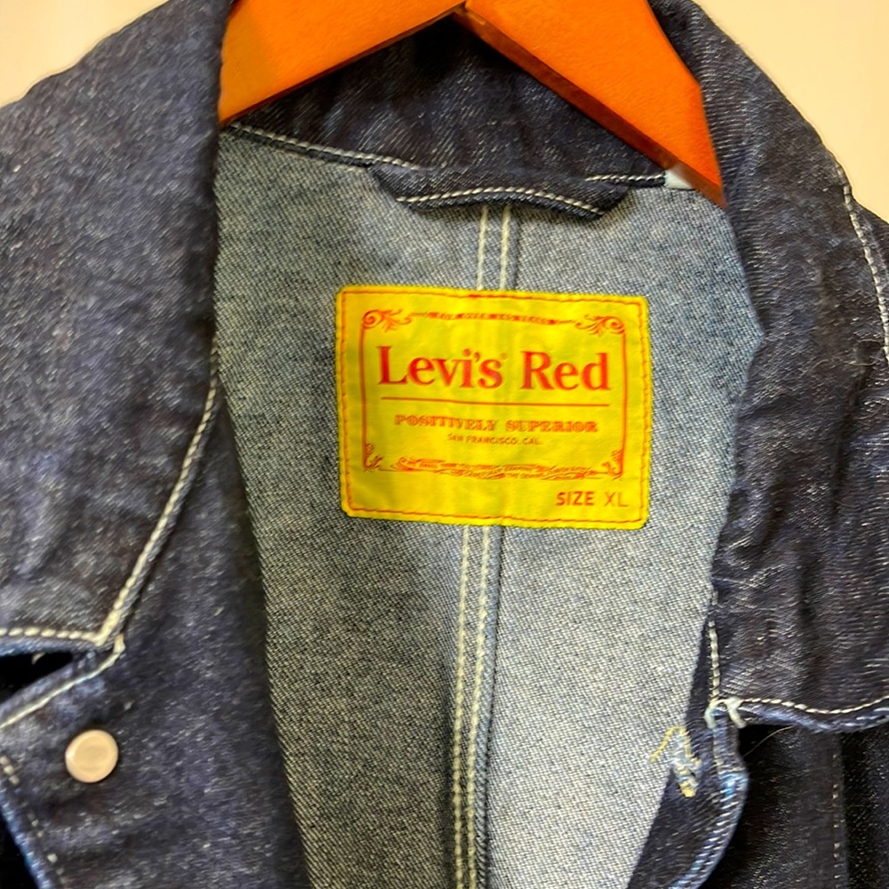 Levi’s XL “Red” Denim Jacket